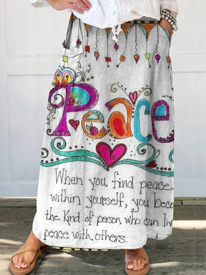 Women's Art Painting Hippie Print Half Sleeve Top